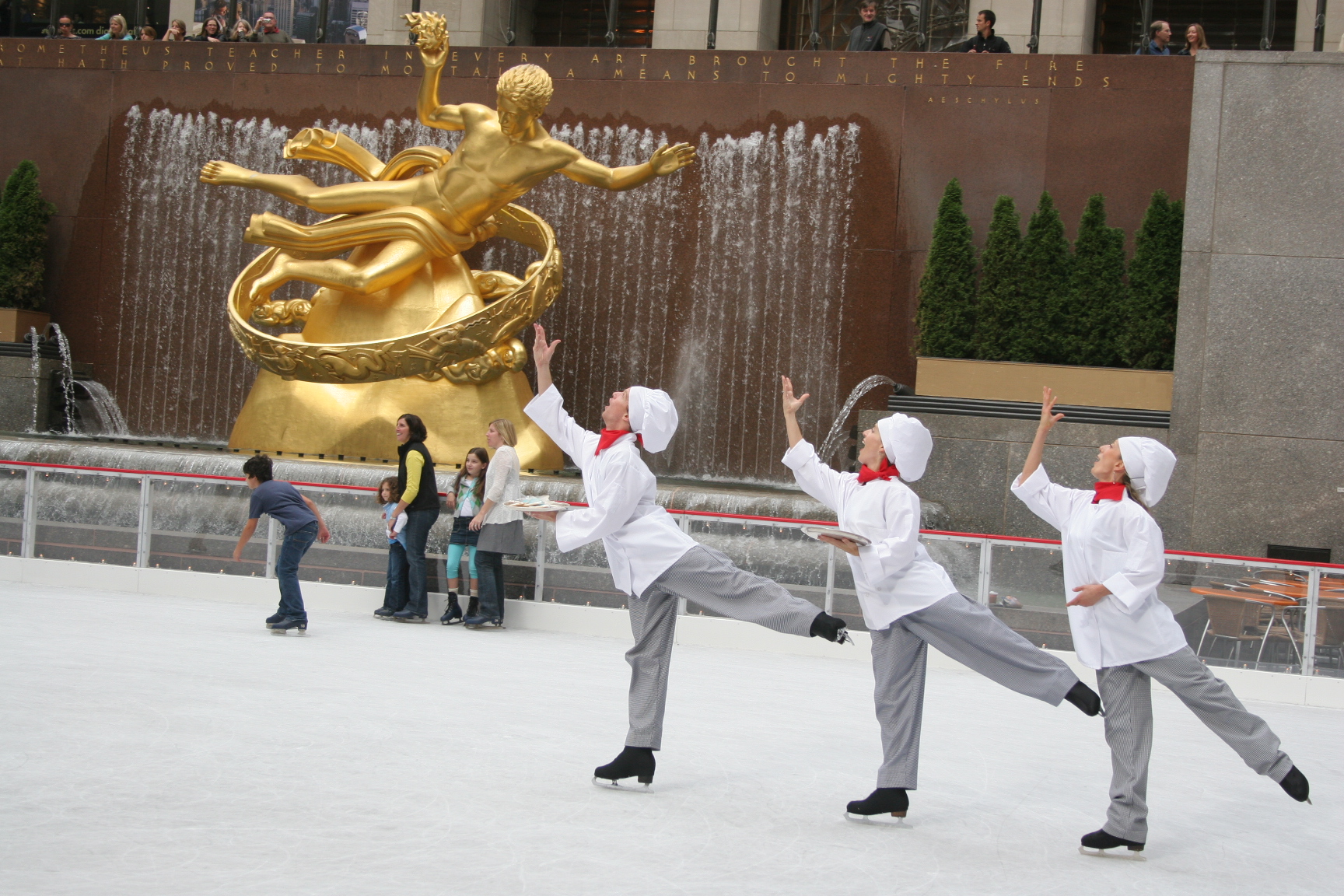 Skating chefs